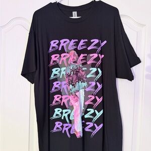 Breezy Tour T-Shirt Design